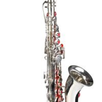 Professional Alto Saxophone,Super Special Quality, Silver polish with Extra Item Like Hardcase +Reeds+Belt+Pad+Gloves