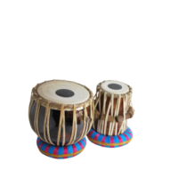 Beginner students Rose Wooden Tabla Set with Steel Bayan - Handcrafted carry bag free