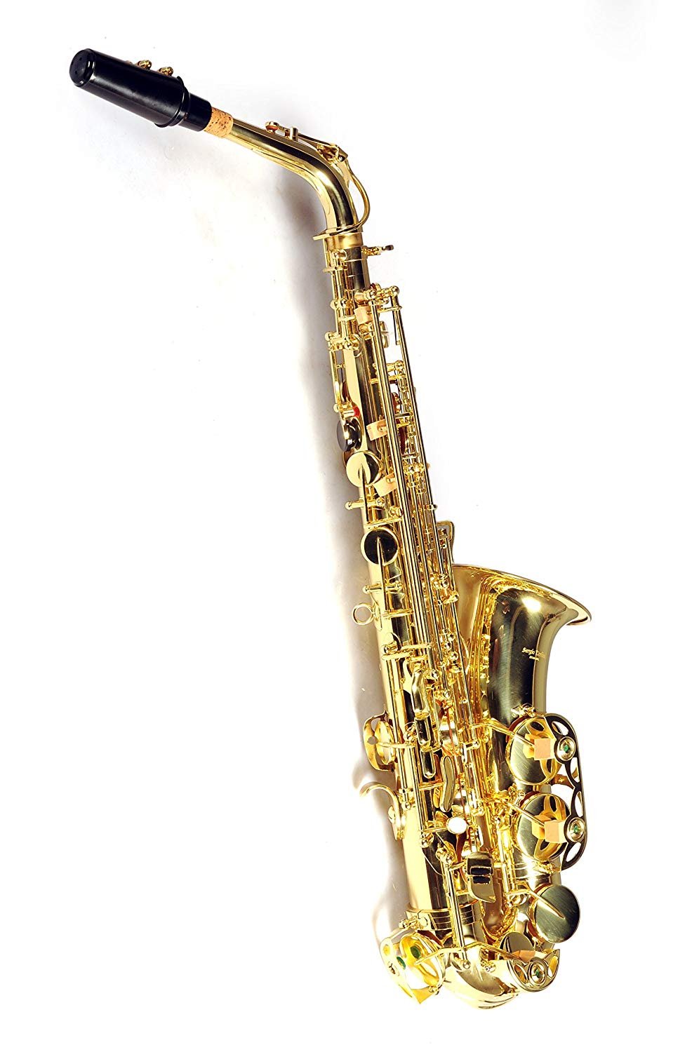 Professional Alto Saxophone,Super Special Quality, Brass polish with Extra Item Like Hardcase +Reeds+Belt+Pad+Gloves