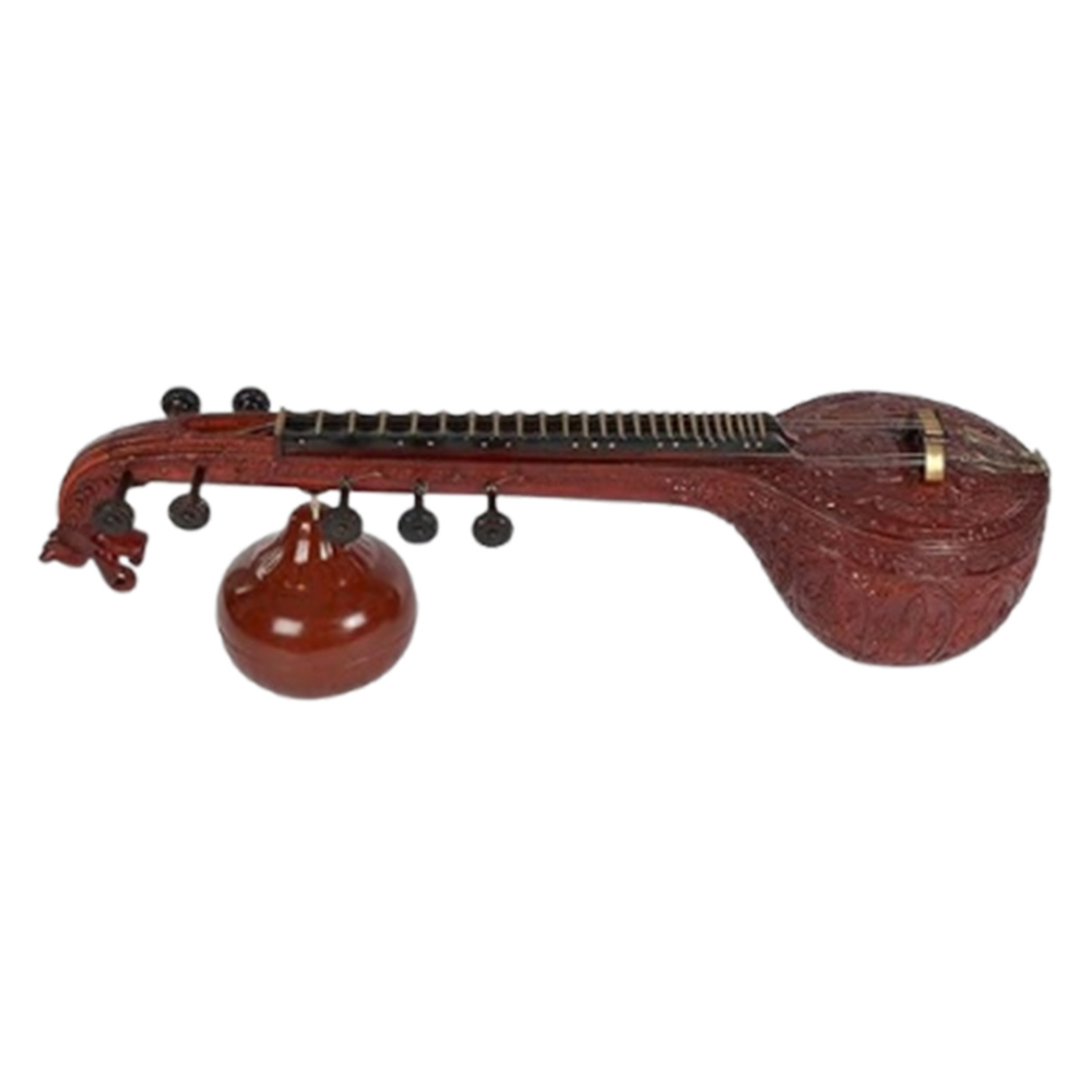 Handcrafted Saraswati Veena – Traditional Classical String Instrument - Image 2