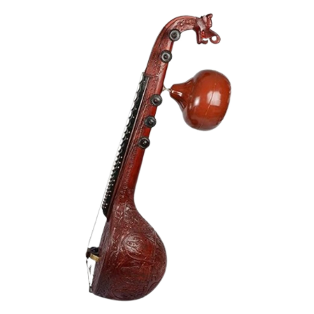 Handcrafted Saraswati Veena – Traditional Classical String Instrument - Image 5