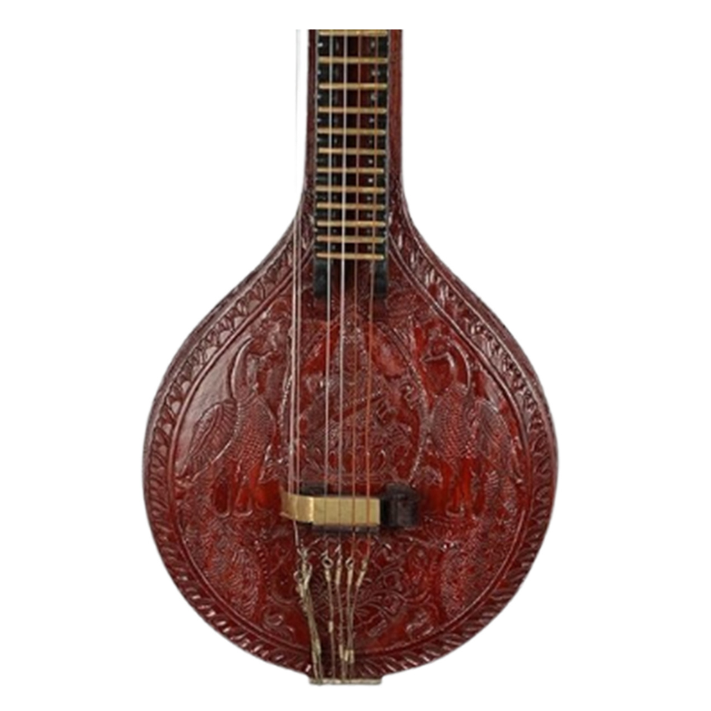 Handcrafted Saraswati Veena – Traditional Classical String Instrument - Image 4