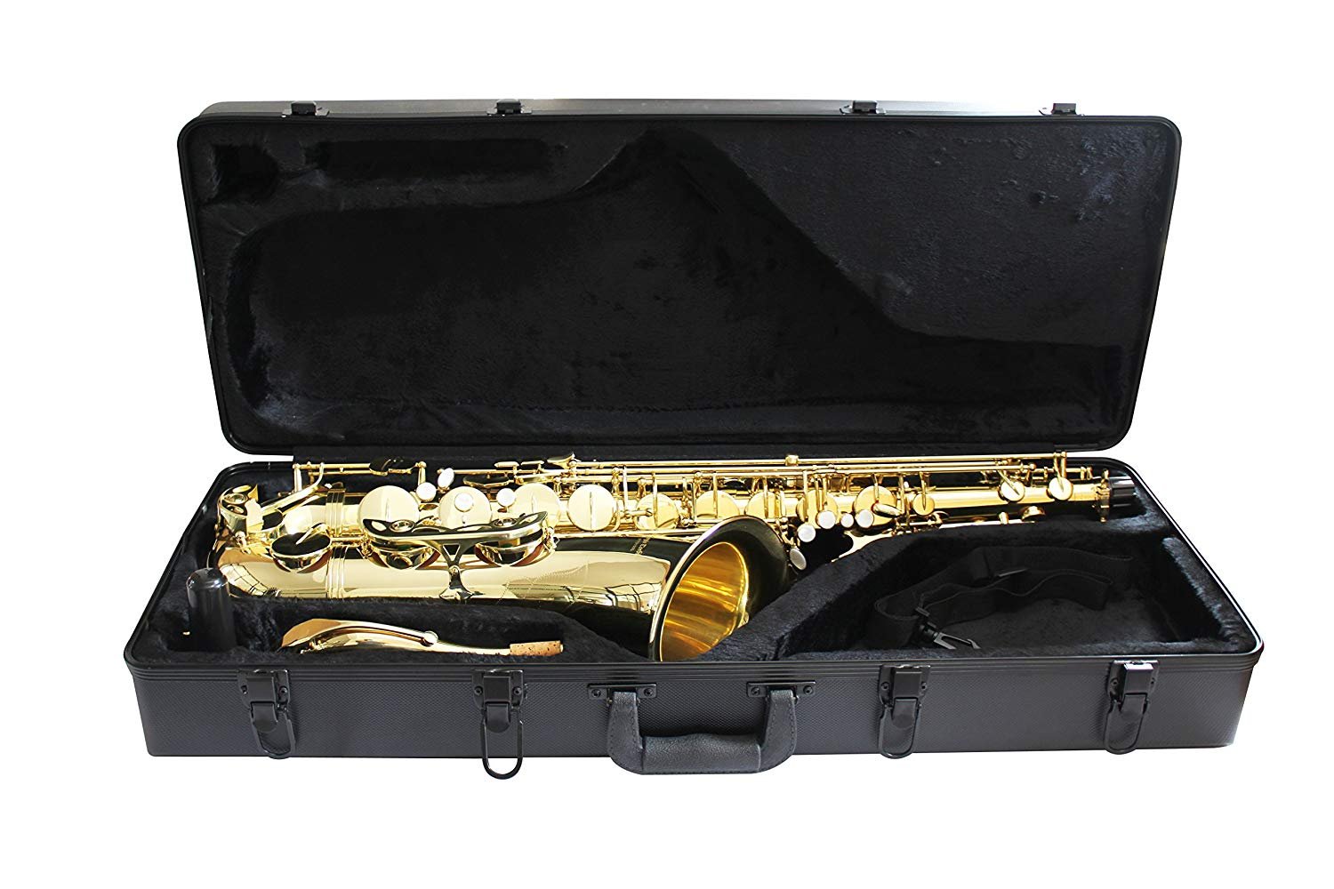 Professional Alto Saxophone,Super Special Quality, Brass polish with Extra Item Like Hardcase +Reeds+Belt+Pad+Gloves - Image 5