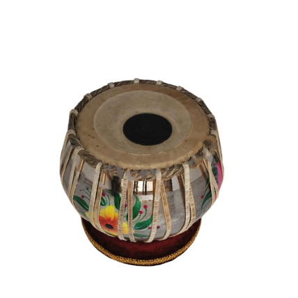 Beginner students Rose Wooden Tabla Set with Steel Bayan - Handcrafted carry bag free - Image 5