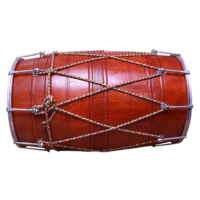 Professional Rose Wood Punjabi 24 inch Dhol with Rope & Nut Bolt Tuning