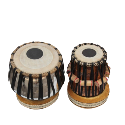 Beginner students Rose Wooden Tabla Set with Steel Bayan - Handcrafted carry bag free - Image 2