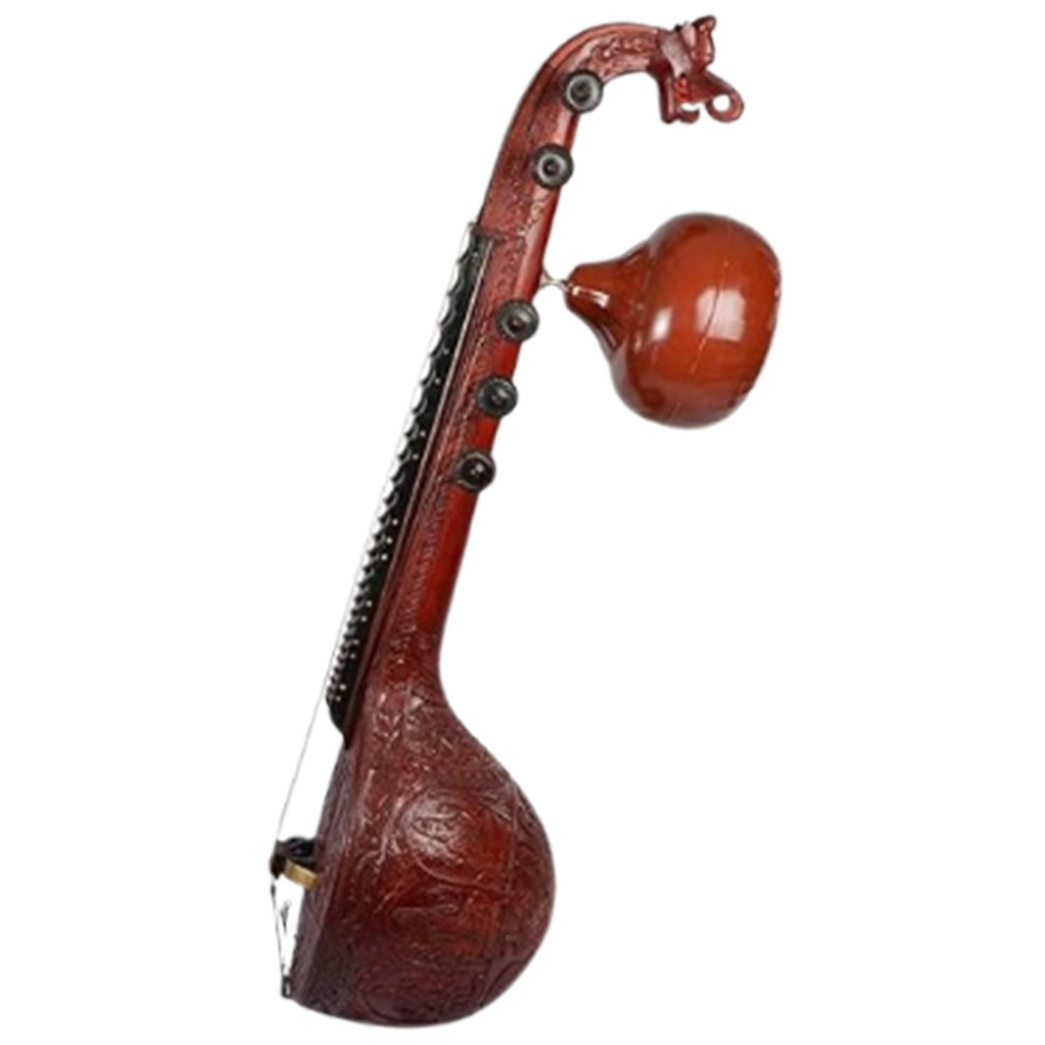 Handcrafted Wooden Tanpura (Tambura) – Traditional Classical String Instrument - Image 4