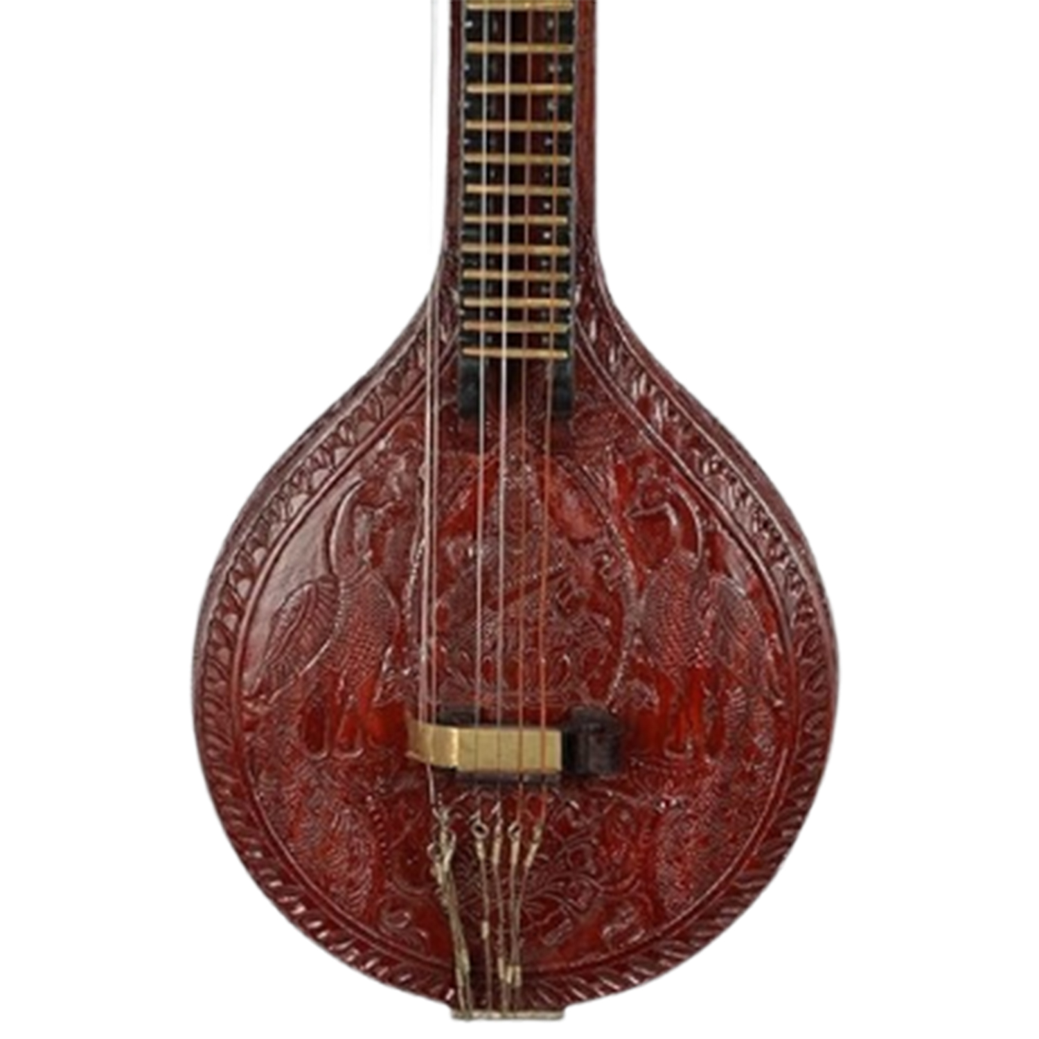 Handcrafted Wooden Tanpura (Tambura) – Traditional Classical String Instrument - Image 5