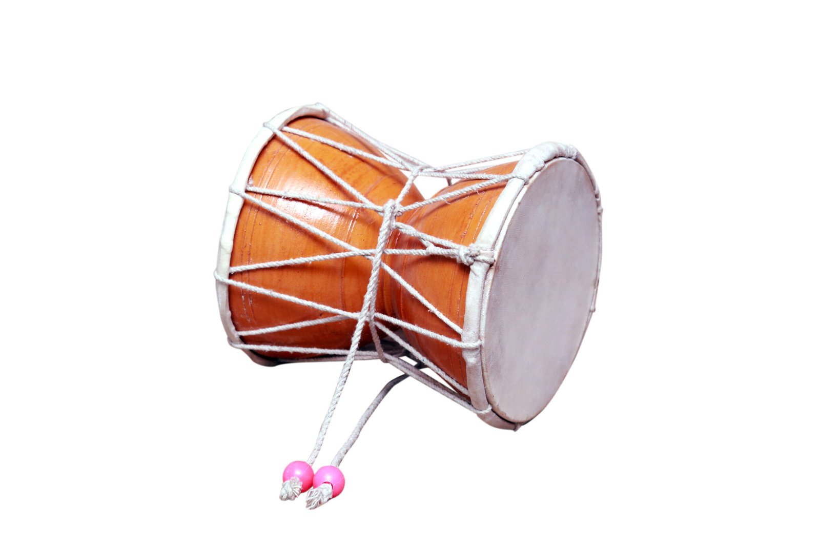 shiv wooden Damru 8 inch free delivery Brown colour