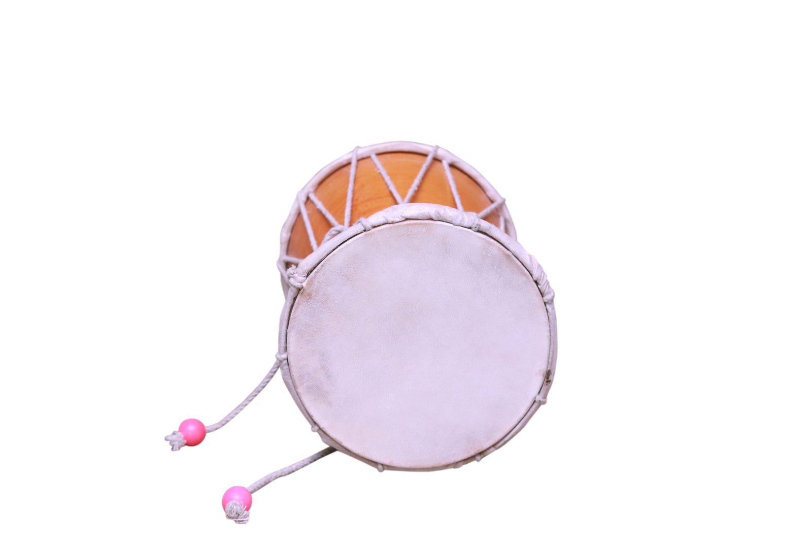 shiv wooden Damru 8 inch free delivery Brown colour - Image 4