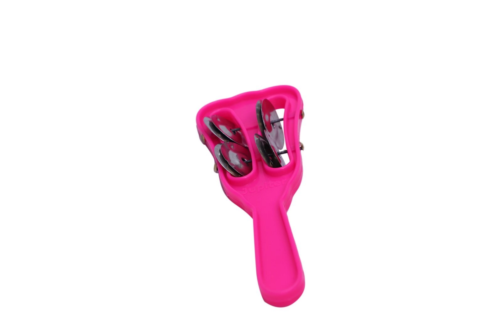 Handtal Plastic Indian Musical Instrument Pink 2 Line - Image 3
