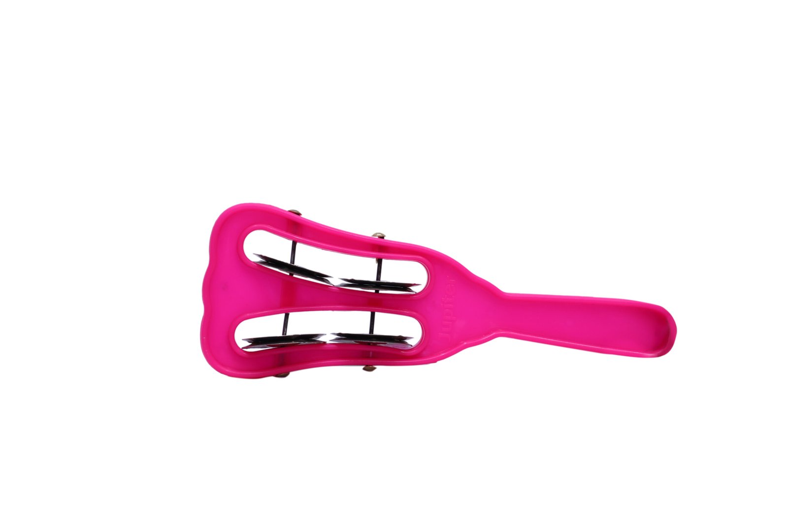 Handtal Plastic Indian Musical Instrument Pink 2 Line - Image 2