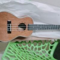 20 24" Concert Ukulele | Sapele Body & Okume Neck | 4 Aquila Nylon Strings | Die-Cast Tuning Keys