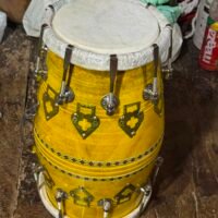 17 inch Professional Teak Wood Dholak with carry bag Free