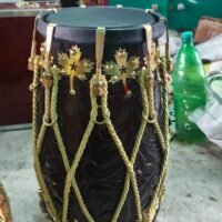 17 inch Professional Teak Wood Dholak with carry bag Free
