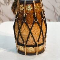 17 inch Professional Teak Wood Dholak with carry bag Free