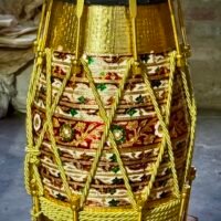 17 inch Professional Teak Wood Dholak with carry bag Free